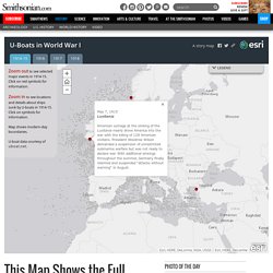 This Map Shows the Full Extent of the Devastation Wrought by U-Boats in World War I