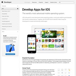 Develop for iOS