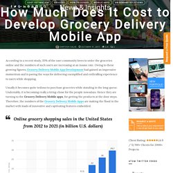 Cost of Developing a Grocery Delivery Mobile Application