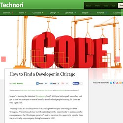 How to Find a Developer in Chicago