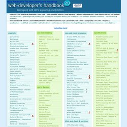 ! Web Dev Handbook Directory: CSS, Layouts, Access, etc