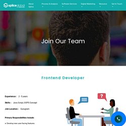 Front-End Developer Job Opening in Gurgaon