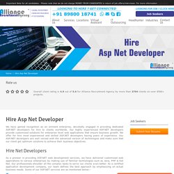 Hire ASP Net Developer - Hire Net Programmers Online