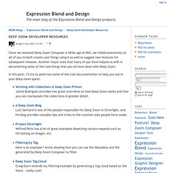 Expression Blend and Design : Deep Zoom Developer Resources