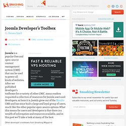 Joomla Developer’s Toolbox - Smashing Magazine