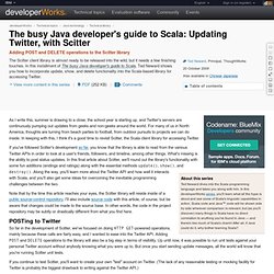 The busy Java developer's guide to Scala — www.ibm