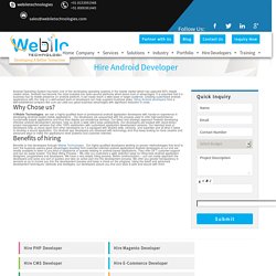 Hire Android Developer from India