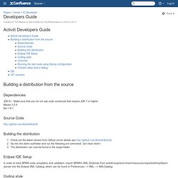 Developers Guide - Activiti