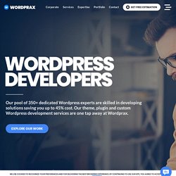 Hire Wordpress Developers, Consultants, Experts