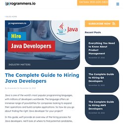 Certified Java App Developers