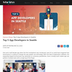 Top 5 App Developers in Seattle