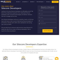 Best Sitecore CMS Development Company India