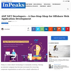 Get The Best From Asp .NET In Offshore Web Application Development