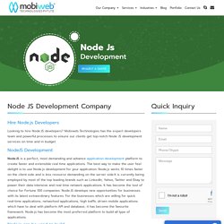 Hire Node JS Developer from Expert Node JS Development Company