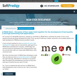 Hire Mean Stack Developers India
