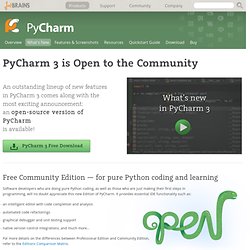 PyCharm: What's New