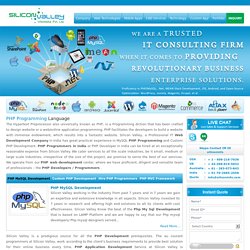 PHP Developers India ,PHP Programmers India, PHP Web Developer India