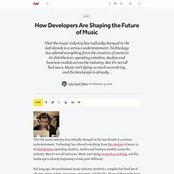 How Developers Are Shaping the Future of Music