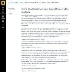Do Businesses Benefit by Creating a Custom CRM System?