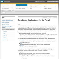 Library - SAP NetWeaver Portal