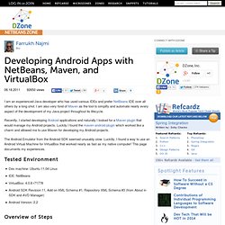 Developing Android Apps with NetBeans, Maven, and VirtualBox