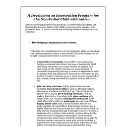 DevelopingExpressive Communication Skills for Non-Verbal Children with Autism pg 2