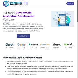 Odoo Mobile App Development Agency for Android &amp; iOS