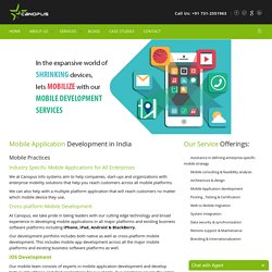 Android, iPhone, Windows Application Development India