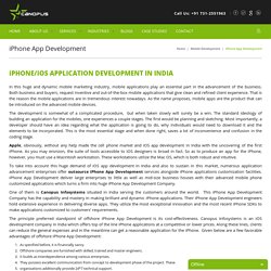 iOS Application Development India by Canopus Infosystems