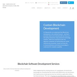 Blockchain solutions company