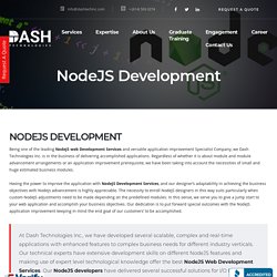 NodeJS Development - Website & Mobile Application Development