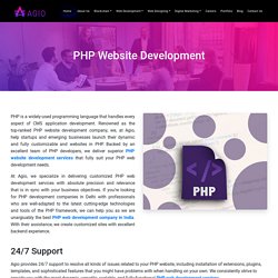 PHP Web Development Company Your Growth Catalyst in Delhi