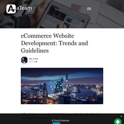 Ecommerce Website Development Trends in 2020