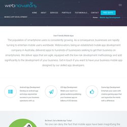Mobile App Development Company Australia - Custom Mobile Solutions on Demand