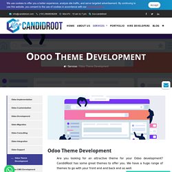 Odoo Theme Development for Business & Ecommerce Store