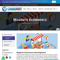 Magento Ecommerce Website Development Service - CandidRoot Solutions