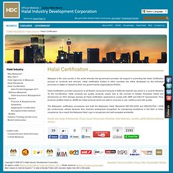 Halal Industry Development Corporation - Halal Certification