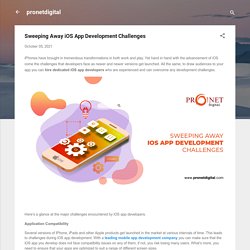 Sweeping Away iOS App Development Challenges