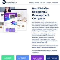 Website Designing & Development Company In Chandigarh