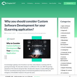 Reasons to Choose Custom E-Learning Software Development