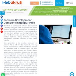 Software Development Companies in Nagpur – Software Solutions Webakruti