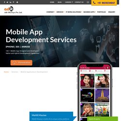 Mobile app development company, IOS and Android app development company