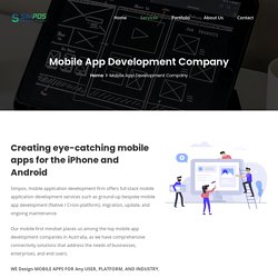 Mobile App Development Company in Australia