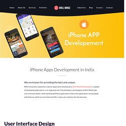 iphone Application Development In Bangalore- Brill Mindz Technologies