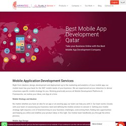 Best Mobile App Development Company in Qatar - Carmatec Qatar WLL