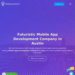 Best mobile app development company in Austin, Texas