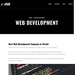 Best Web Development Company In Florida