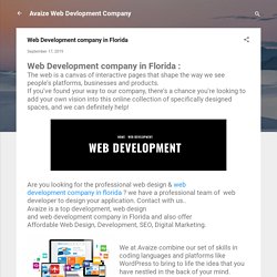 Web Development company in Florida