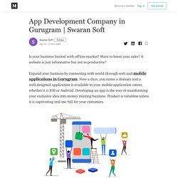 App Development Company in Gurugram