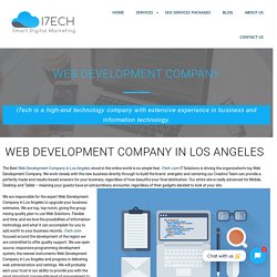 Web Development Company in Los Angeles